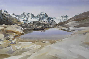 Fourcla Surlej, Engadina